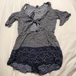 Kendall & Kylie Blue Romper